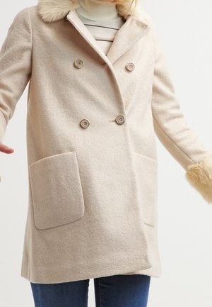 Cappotto corto - camel