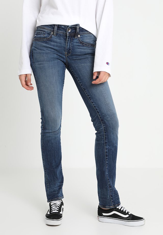 MIDGE SADDLE STRAIGHT - Jeans Straight Leg - elto superstretch