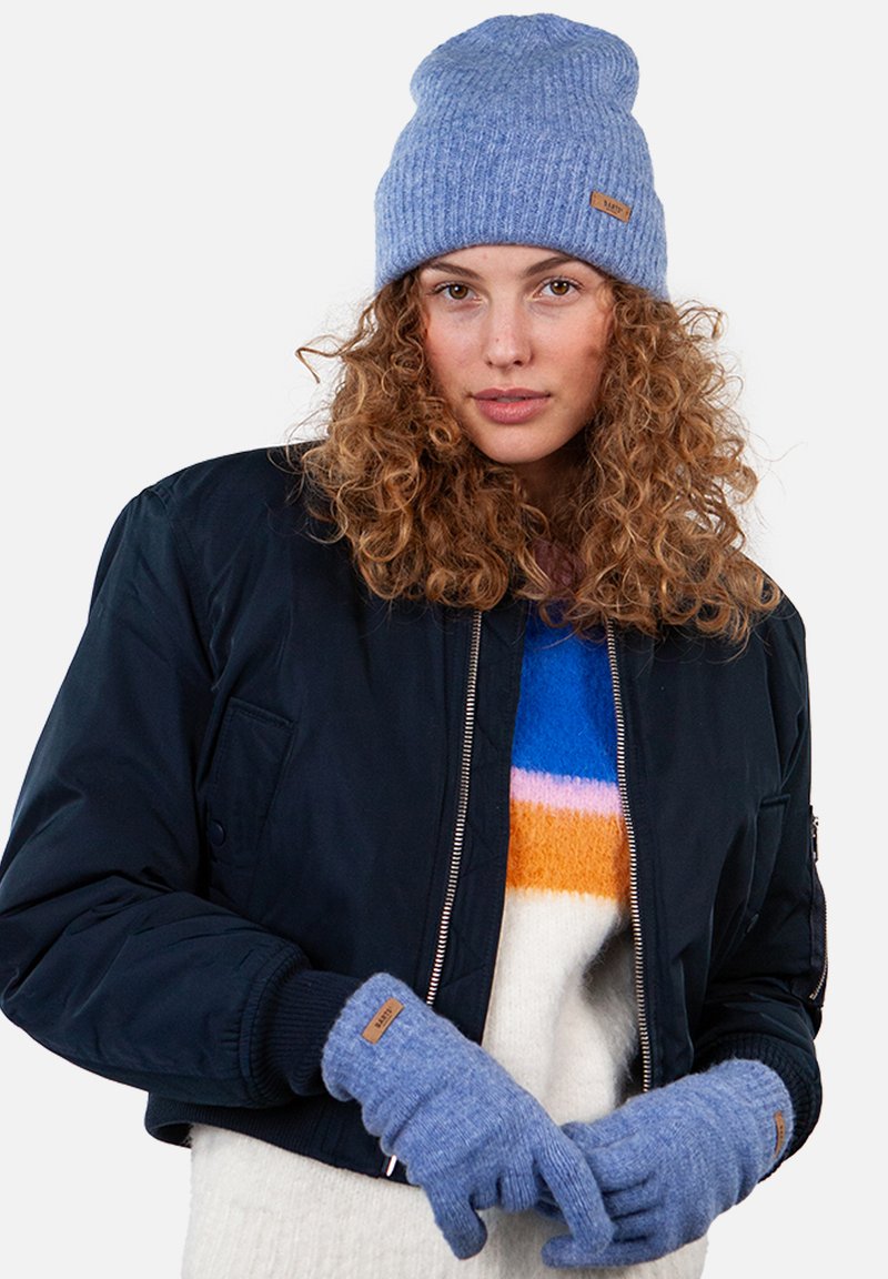 Barts Handschuhe Kinder Barts Witzia Fäustlinge Damen – Gefütterte Fausthandschuhe Für Herbst & Winter, In One Size, Blau Skihandschuhe Damen Fäustlinge
