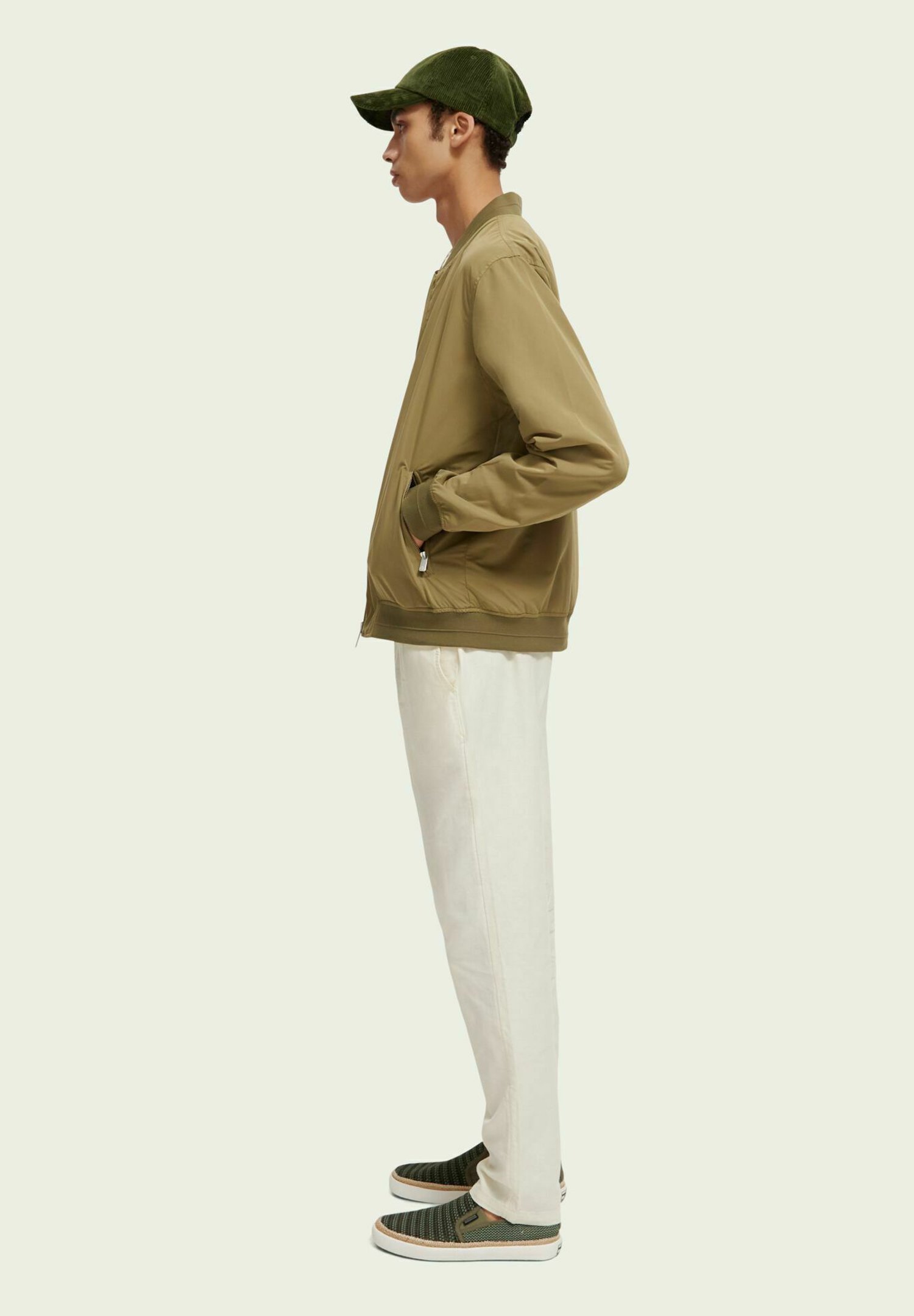 Scotch & Soda Bomber Jacket - khaki/brown - Zalando