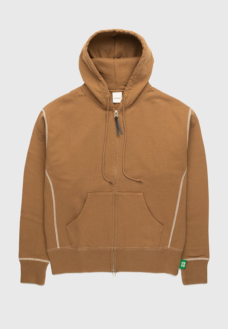 Bluză de molton cu fermoar