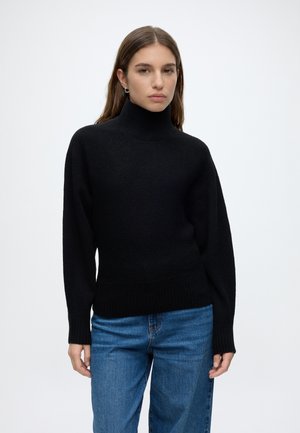 Gina Tricot, TURTLENECK  - Pullover - black