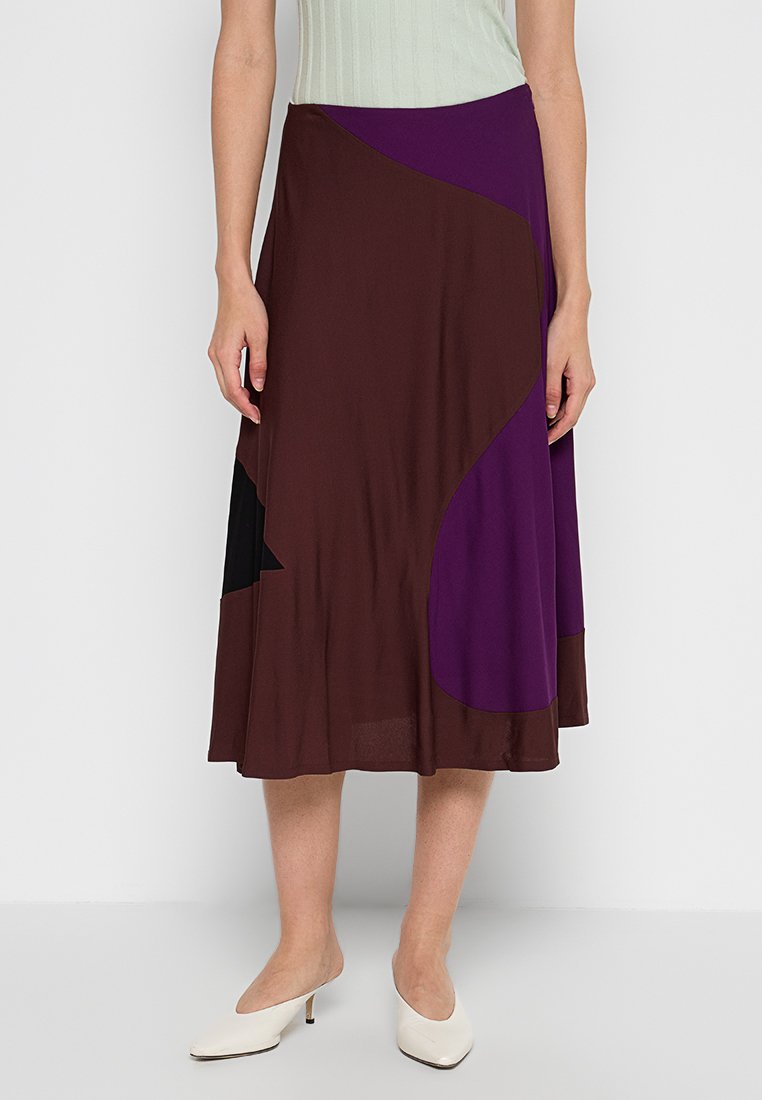 TORY BURCH A-lijn rok bruin TORY BURCH A-lijn rok bruin