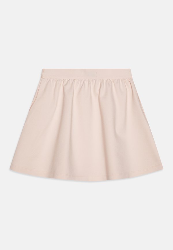 PUNTO LOGO FLARE SKIRT - Mini skirt - silver peony2