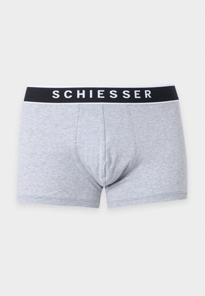 Schiesser 95/5 COTTON - 3ER PACK SHORT - Boxerky - grau-meliert
