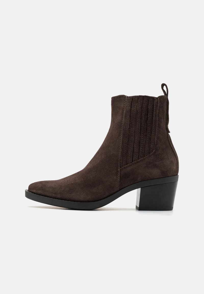 Marc O'Polo LUNA - Klassikalised poolsaapad - dark brown