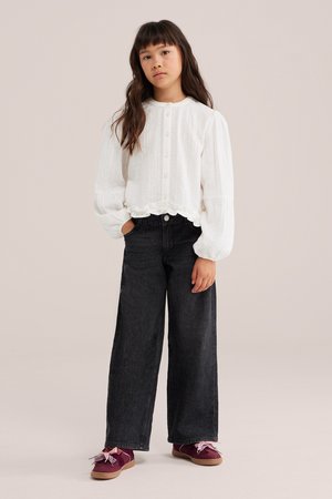 WE Fashion, BLUE RIDGE - Straight leg jeans - black