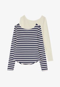 Neizbrano, off-white/dark blue