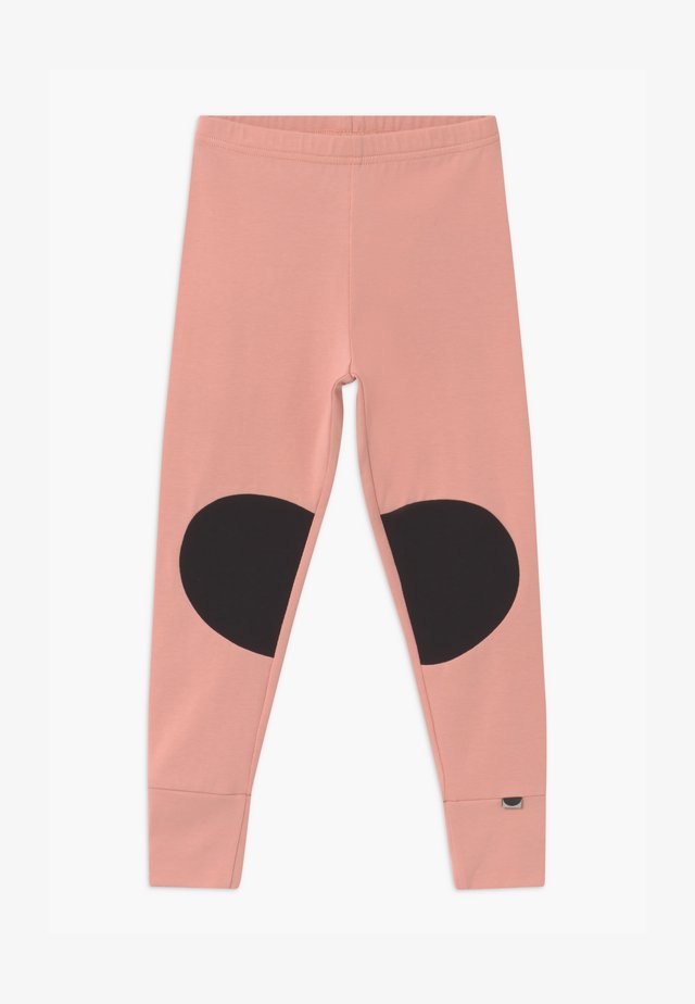 PATCH UNISEX - Leggingsit - dusty pink/black
