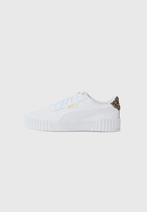 CARINA - Sneakers laag - white/gold-coloured
