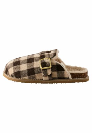 REGULAR FIT -  SLIPPERS . - Slippers - checked