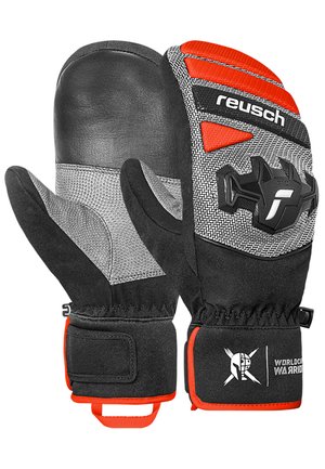 WORLDCUP WARRIOR R-TEX XT  - Fingerhandschuh - blck silver fluo red