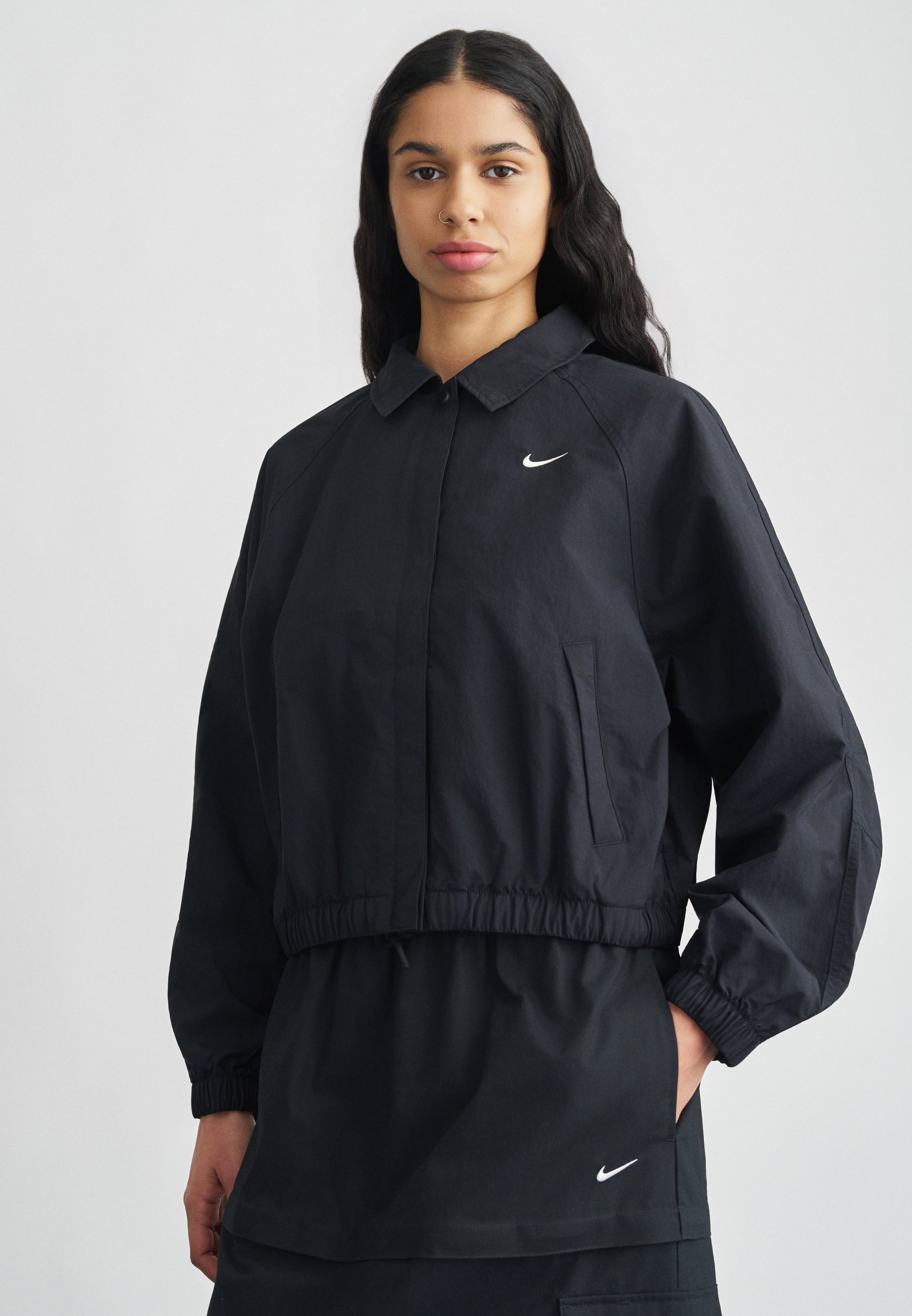 womens black nike coat