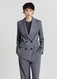 Calliope DOPPIOPETTO BOTTONI - Blazer - grigio melange