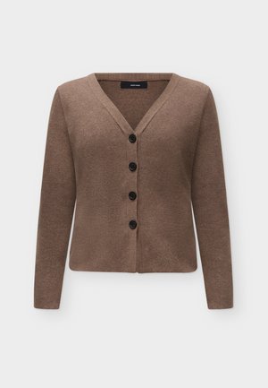 Vero Moda, VMMILLE V NECK  - Gilet - cocoa brown