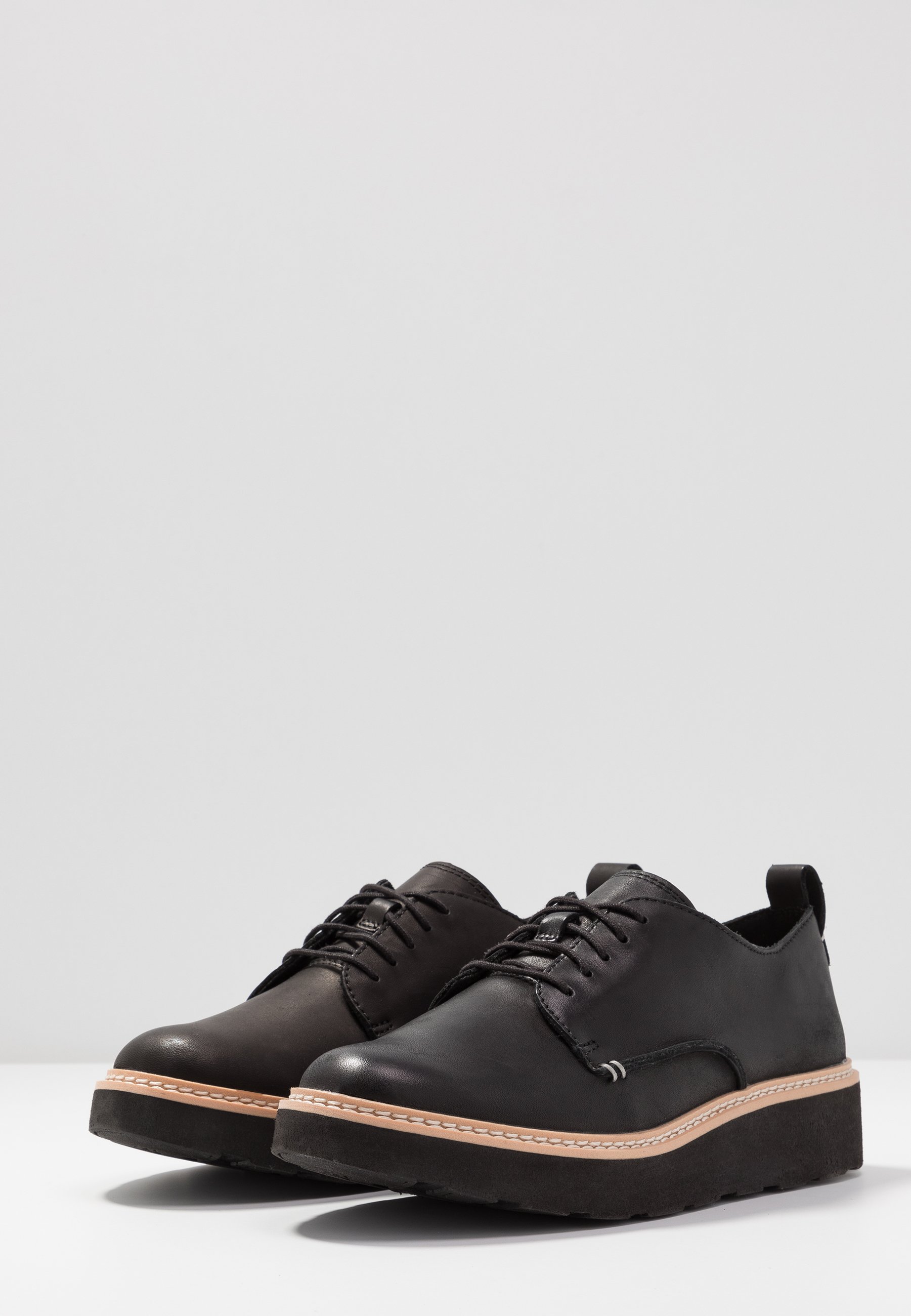 Clarks TRACE WALK Snøresko black Zalando.no Clarks TRACE WALK Snøresko black Zalando.no