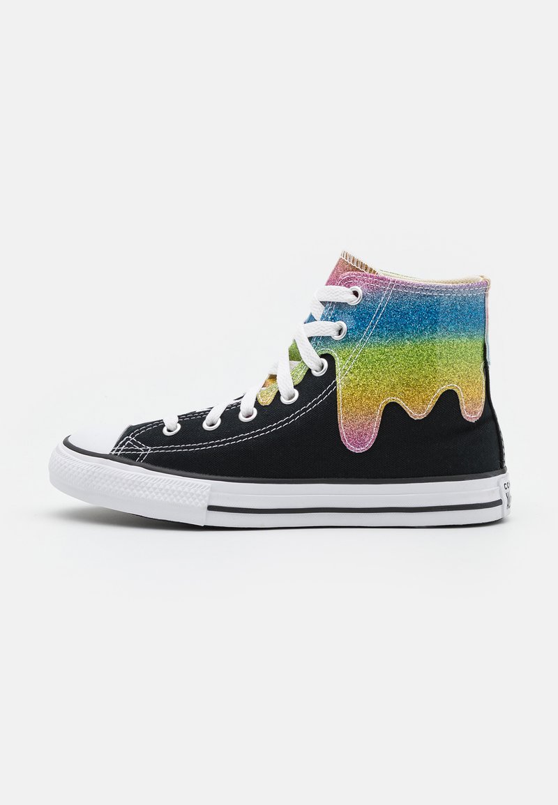 Converse CHUCK TAYLOR ALL STAR GLITTER DRIP Hightop trainers black