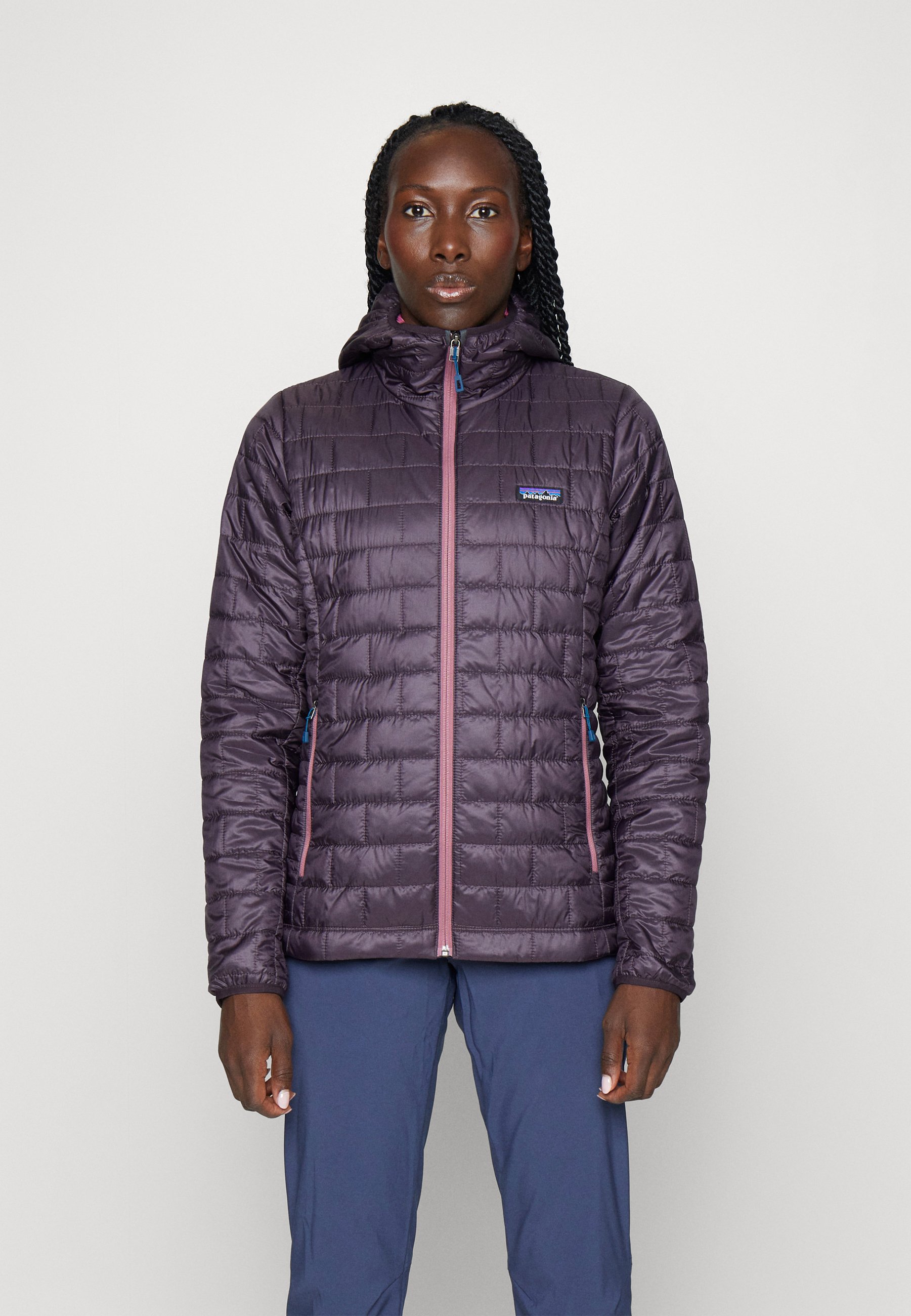 Patagonia NANO PUFF HOODY - Outdoor jacket - obsidian plum/purple -  Zalando.de