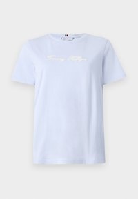 SCRIPT - T-shirt print - breezy blue