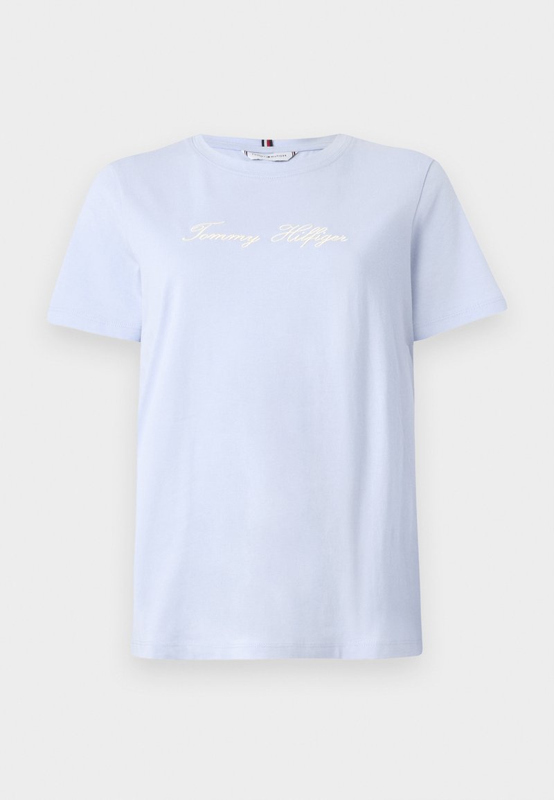 Tommy Hilfiger T-shirt print lichtblauw