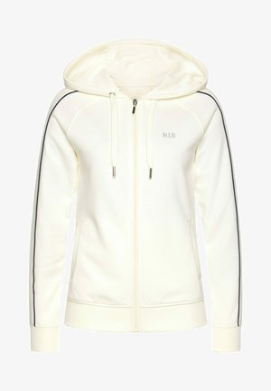 H.I.S Zip-up sweatshirt - ecru