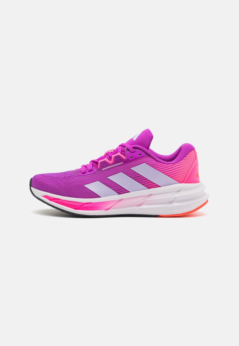 adidas Performance QUESTAR 3 - Sapatos para corrida em estrada - purple burst/purple tint/lucid pink