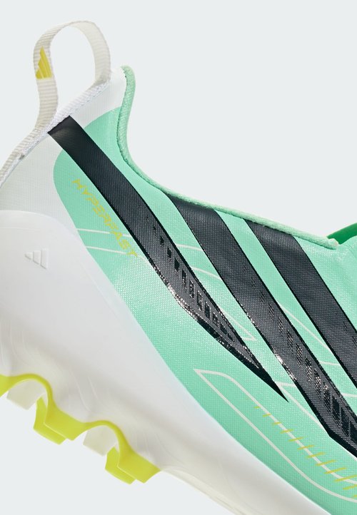 adidas Botines de fútbol para terreno firme - pulse mint night navy solar lemon — photo 7