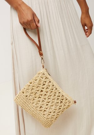 MISAKO, BLUMI SUMMER BAG - Taška cez plece - beige