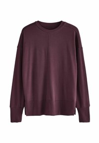 SOFT TOUCH COSY SEAM CREW NECK - REGULAR FIT - Neule - berry red