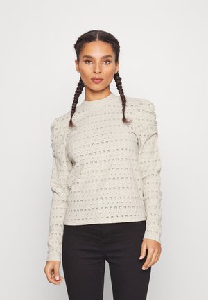 ONLY Petite ONLROSALINE PUFF - Top s dlhým rukávom - pumice stone