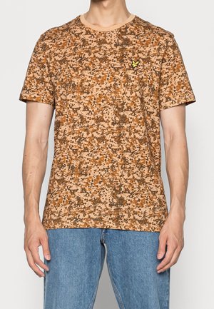 Lyle & Scott T-shirt imprimé - sand