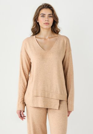 Pullover - beige