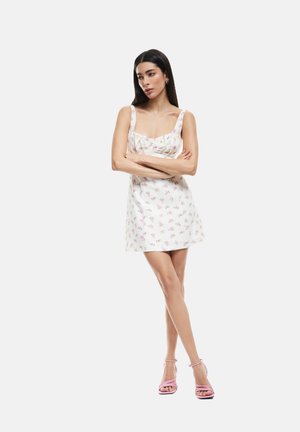 FLORAL - Robe de jour - white