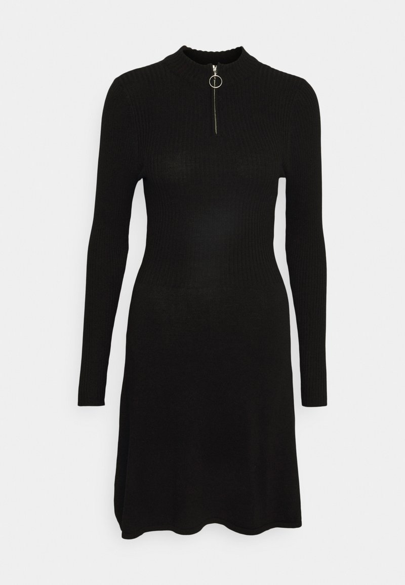Only Gebreide jurk zwart Only Gebreide jurk zwart
