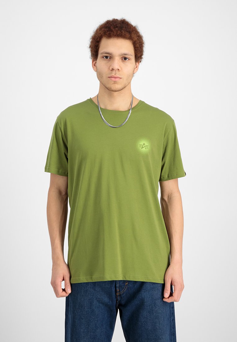 alpha industries T-shirt basic lichtgroen alpha industries T-shirt basic lichtgroen