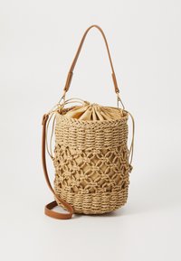 STRAW - Schoudertas - beige