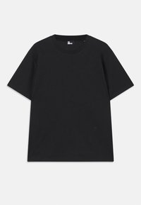 SLIM FIT - Lihtne T-särk - black