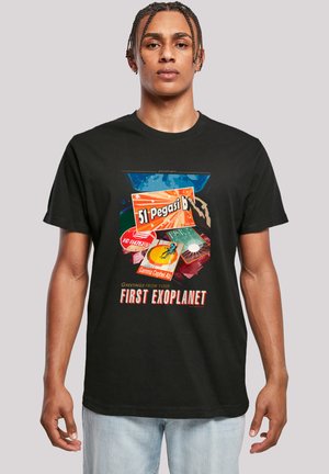 Print T-shirt - schwarz