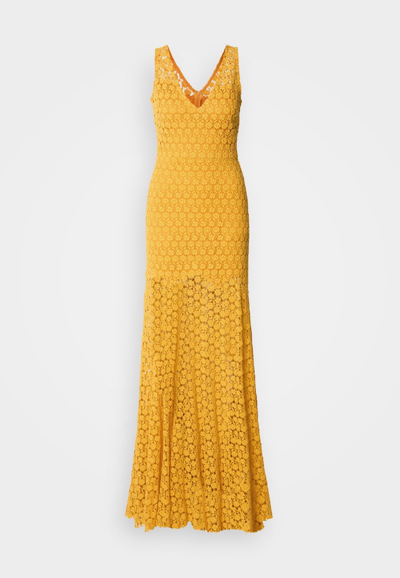 Heathe Maxi-jurk geel