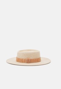 Maradji RUBEN OFF WHITE SEQUINS COPPER - Pălărie - off white melange