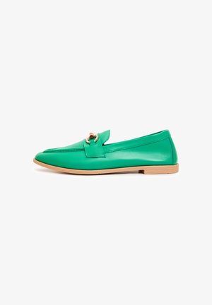 Cesare Gaspari, Loaferit/pistokkaat - green