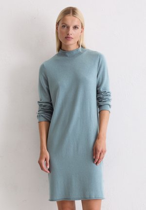 Gebreide jurk - slate blue