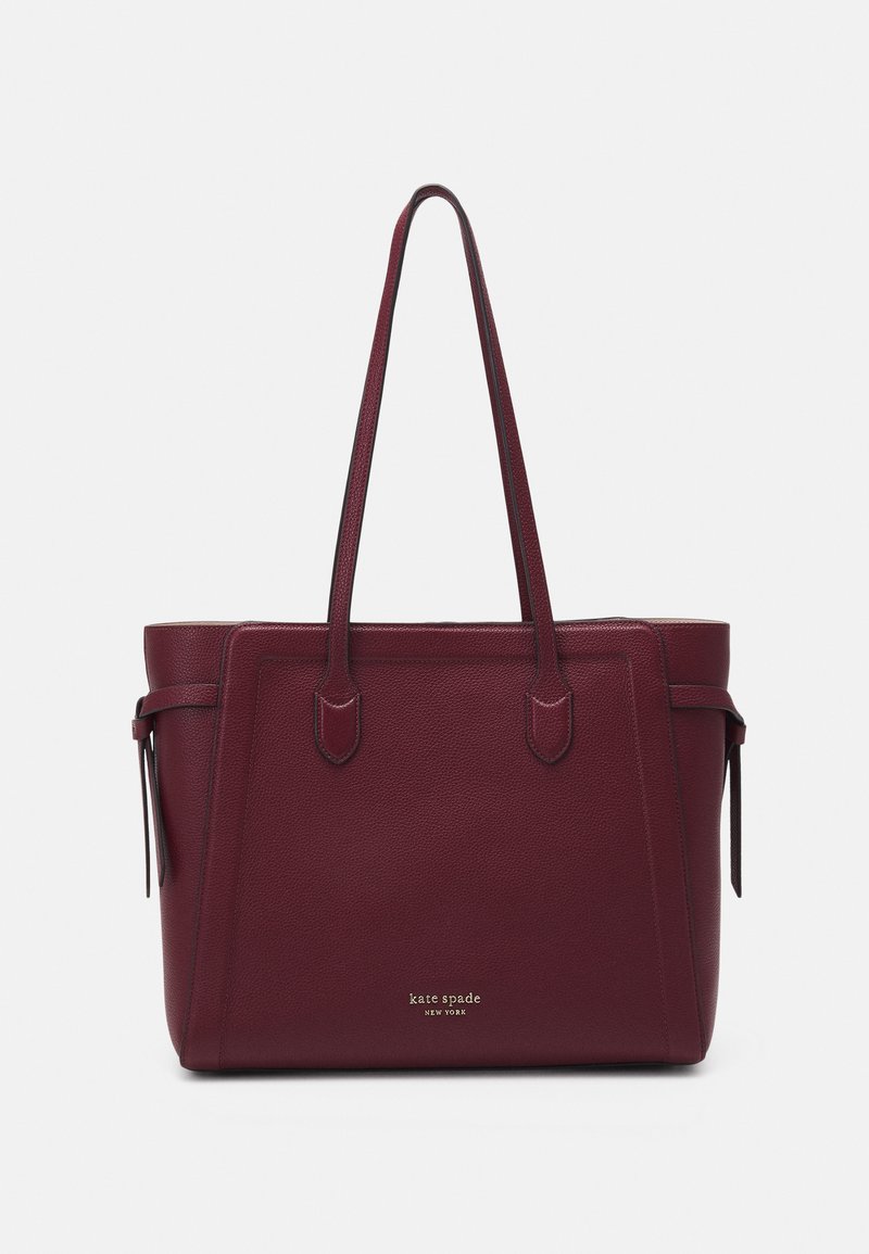 kate spade new york KNOTT PEBBLED LARGE TOTE Shopping Bag autumnal