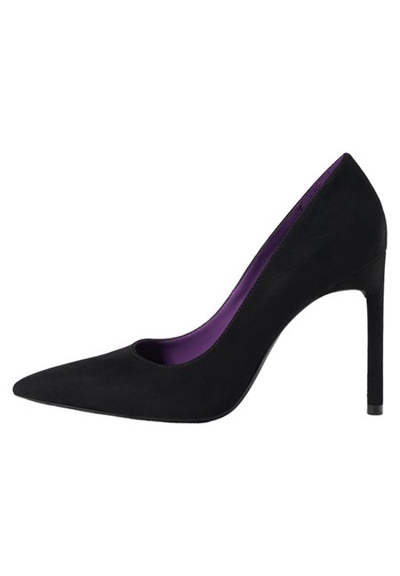 Escarpins Corine Lysa Velours Noir - Cuir - Taille 39 - Neufs En Boîte