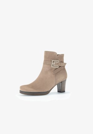 Ankle boot - beige