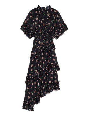 Sister Jane ROSE WAY ASYMMETRIC - Päevakleit - black