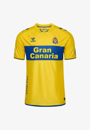 Hummel, HUMMEL UDLP 26/27 HOME JERSEY S/S UNISEX - Fodboldtrøjer - cyber yellow