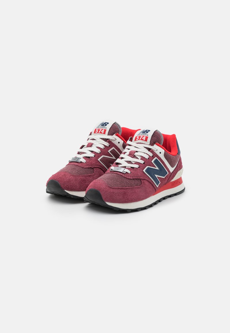 Evaluatie Zorgvuldig lezen Miniatuur New Balance 574 UNISEX - Sneakers laag - bordeaux/bordeauxrood - Zalando.be