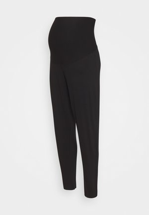 TROUSERS MOM JASMINE - Pantalones deportivos - black