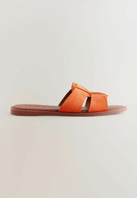 Next Slip-on sandaler - mottled orange